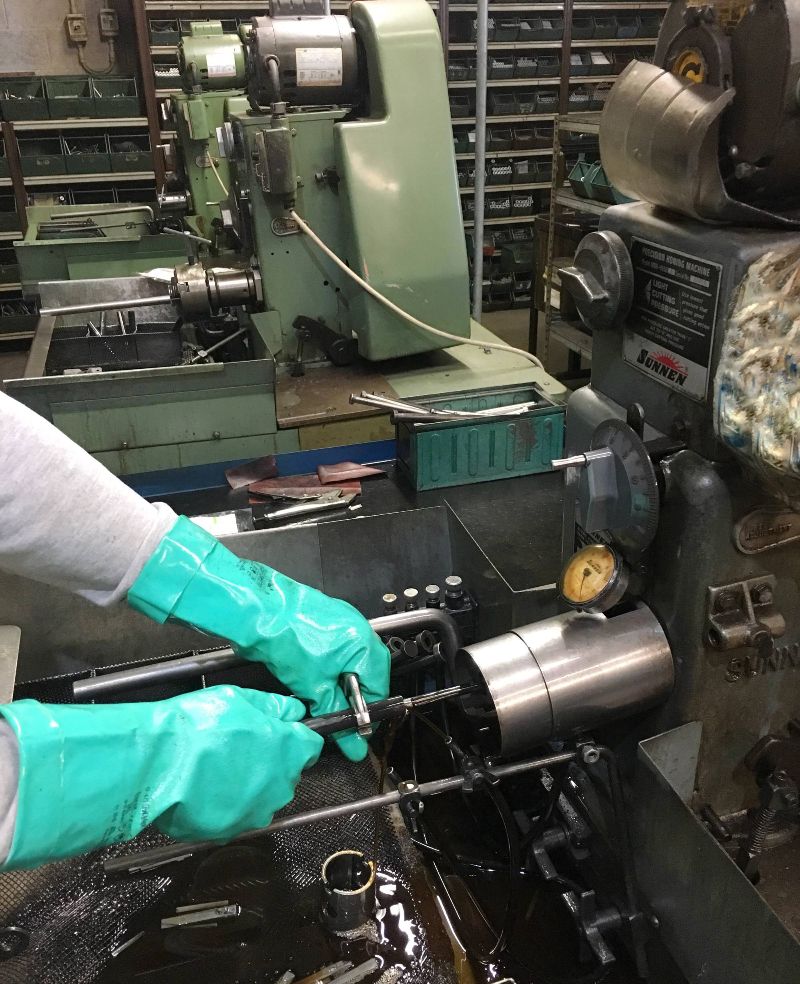 Finishing process, lapping